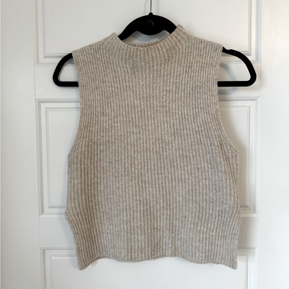 Dynamite Mock Neck Sweater Vest